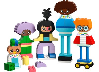 Buildable people with big emotions