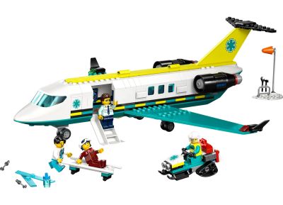 Emergency Air Ambulance Airplane